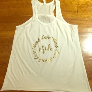 bride tank top